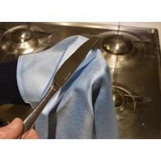 Plate / cutlery wipe - Ice blue