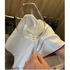 Wine glass polisher - White